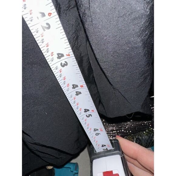 ZARA VOLUMINOUS LONG DRESS BLACK - REF. 5216/270 XS-S $119 - Picture 11 of 14